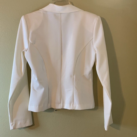 A-List By Wrapper Cream Jacket Size 3 Really Pretty Used - Picture 2 of 4